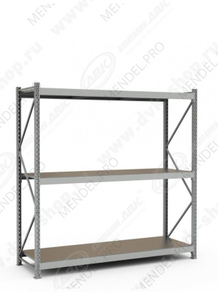 Стеллаж СТ-051 2200х2100х650 (3 яруса)