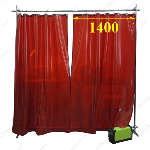 Сварочная штора "Скрин ШС-2" 1400х2500 мм