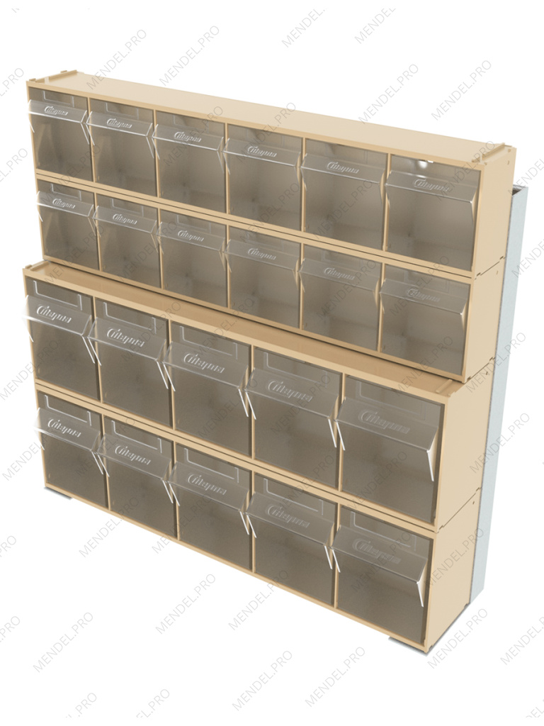 Стойка бежевая настенная/настольная Стелла-техник 401-00-02-02-B