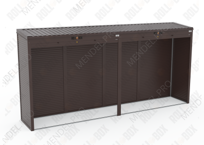 Шкаф уличный ROLL‑BOX VILLAGE ROOF XL-2