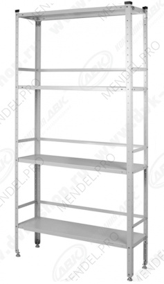 Стеллаж металлический с регулируемыми по высоте полками СТ-13-6 (1000х600х2000)