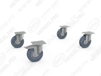 К-т колёс 100 поворотные