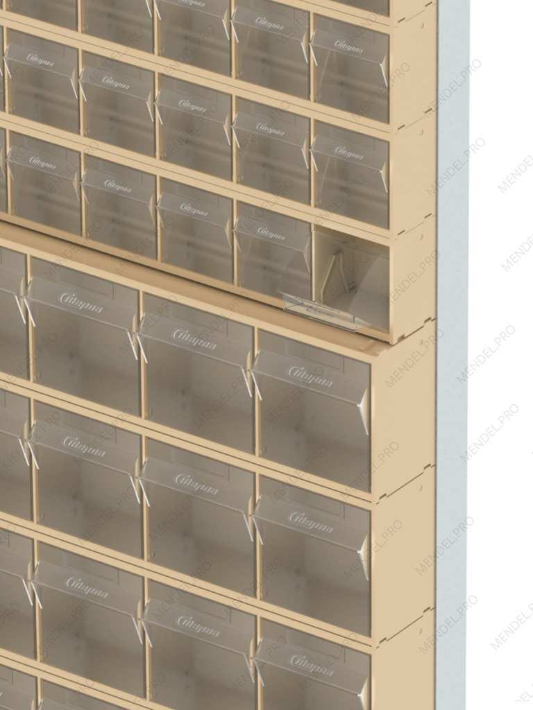 Стойка бежевая напольная Стелла-техник 405-09-05-03-B