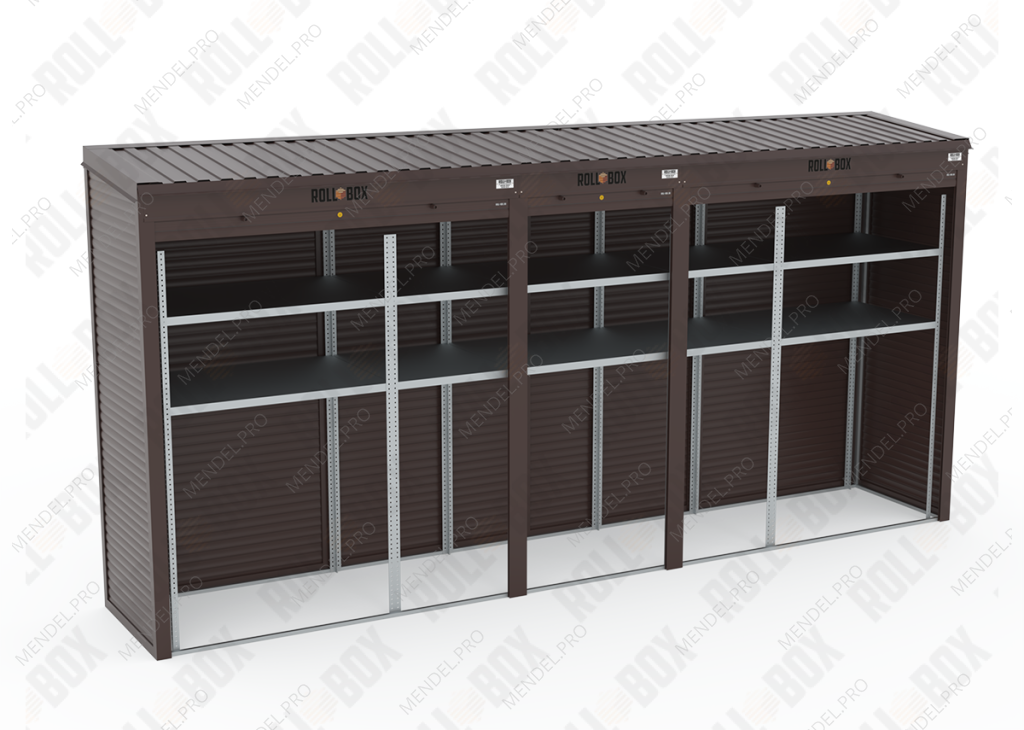 Шкаф уличный ROLL‑BOX VILLAGE ROOF XL-3.1