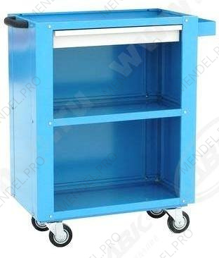 Тележка инстр с бок. стенками с тремя полками,ящик