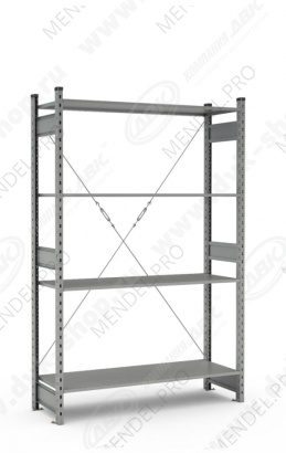 Стеллаж СТ-031 2100х1300х400 (4 яруса)
