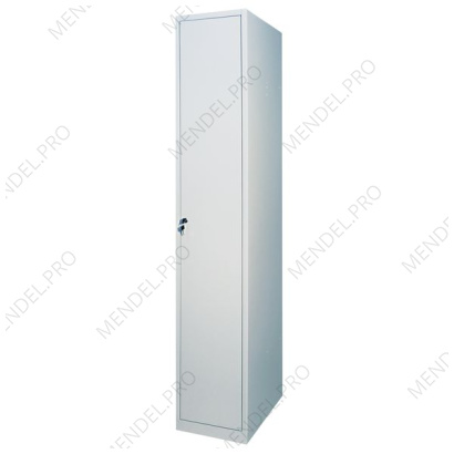 Шкаф медицинский металлический для одежды медперсонала односекционный однодверный ШМ-О1- "Айболит"