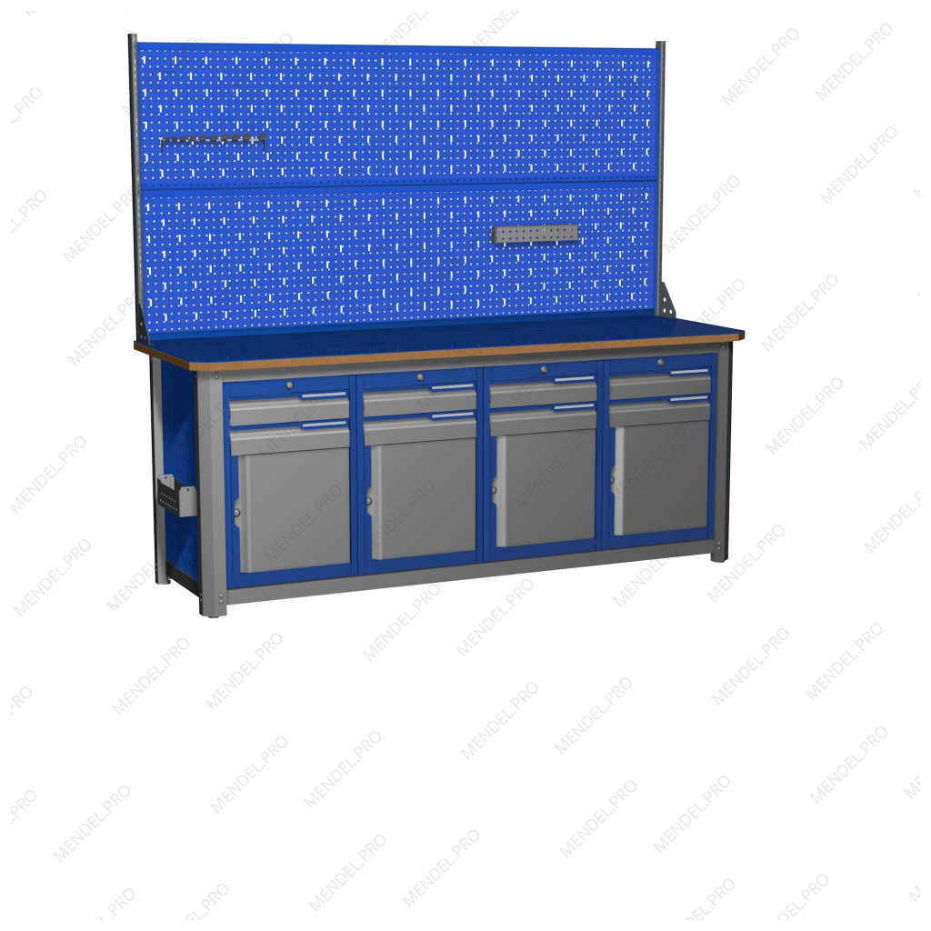 Верстак MECHANIC-М20.2222Э2С