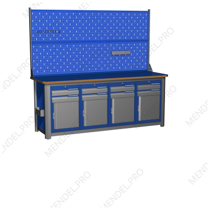 Верстак MECHANIC-М20.2222Э2С