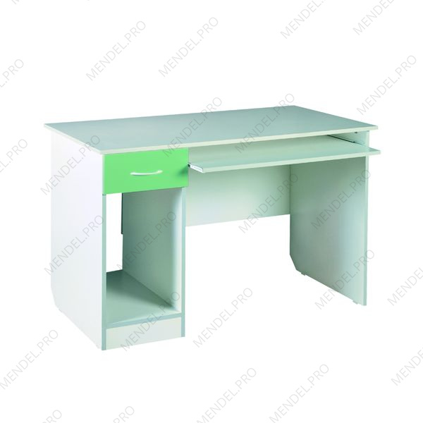 Стол медицинский для врача с встроенной тумбой под системный блок СКВ-3-"Айболит"