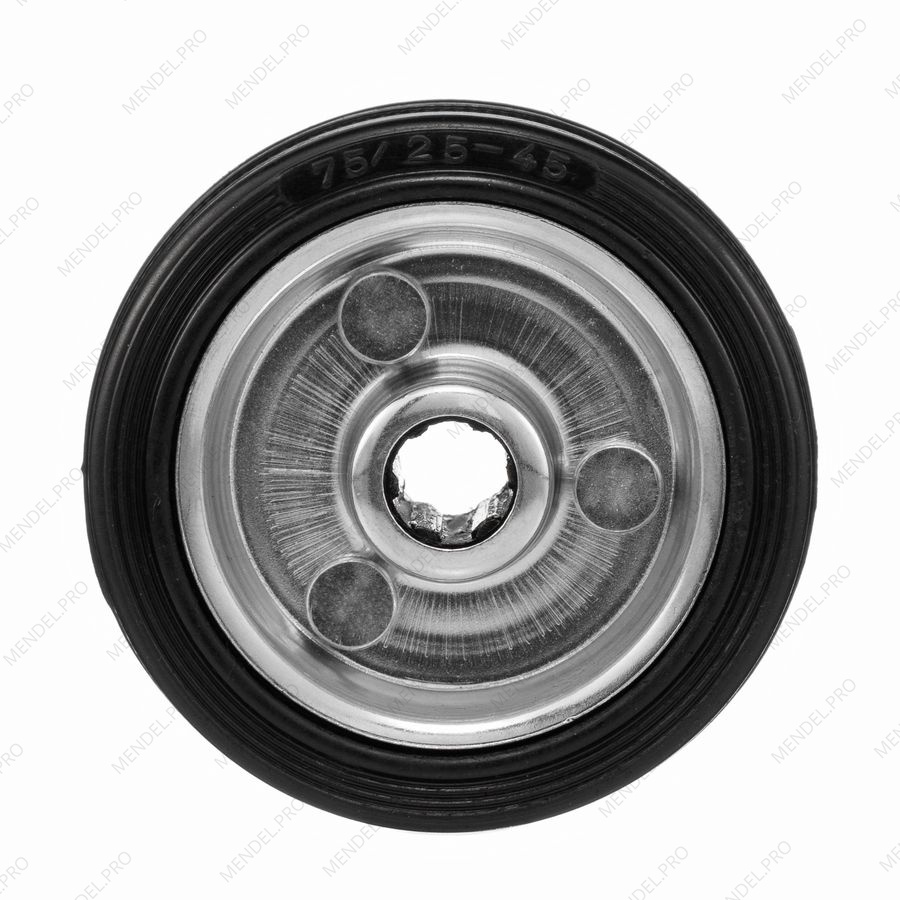 Колесо под ось 12мм Стелла-техник 4000-75