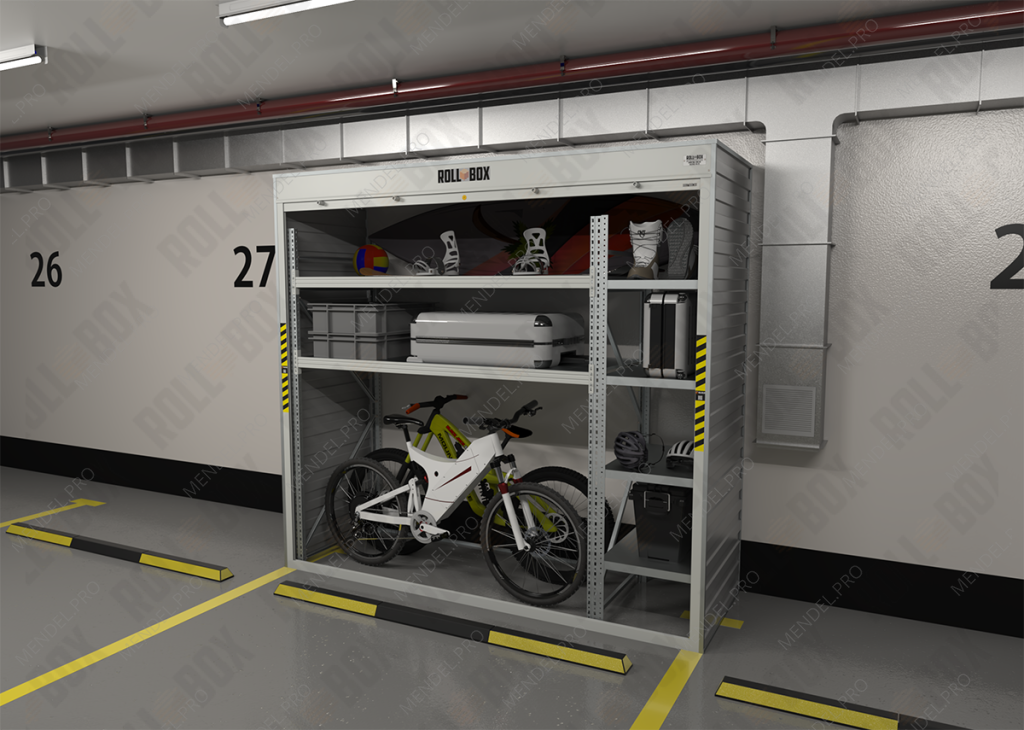 Шкаф в паркинг ROLL‑BOX IN STOCK L-3