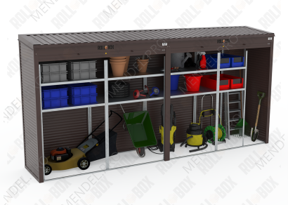 Шкаф уличный ROLL‑BOX VILLAGE ROOF XL-2.1