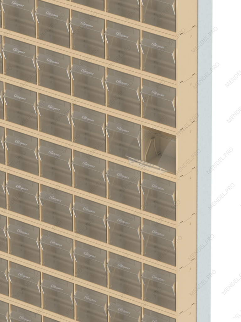 Стойка бежевая напольная Стелла-техник 405-23-00-00-B