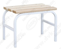 Скамья гардеробная 600(Липа)