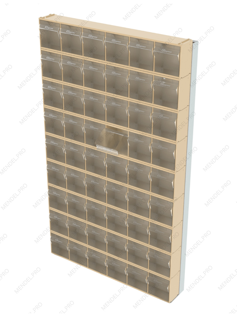 Стойка бежевая настенная Стелла-техник 402-00-09-00-B