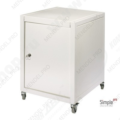 Тумба подкатная с дверкой ЛК-400 ТПД (400х480х575) Сталь