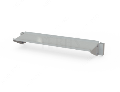 Полка наклонная 834х295 мм 