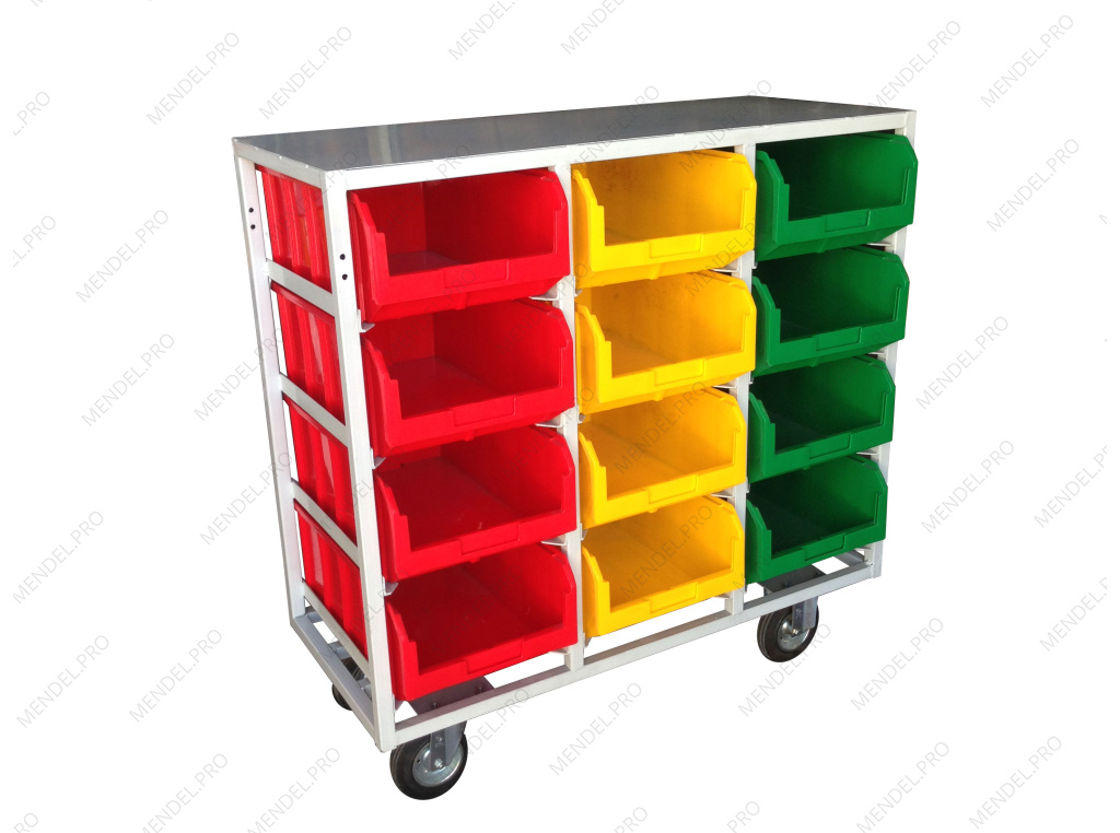 Стеллаж с направляющими Стелла-техник V4-12-160-К