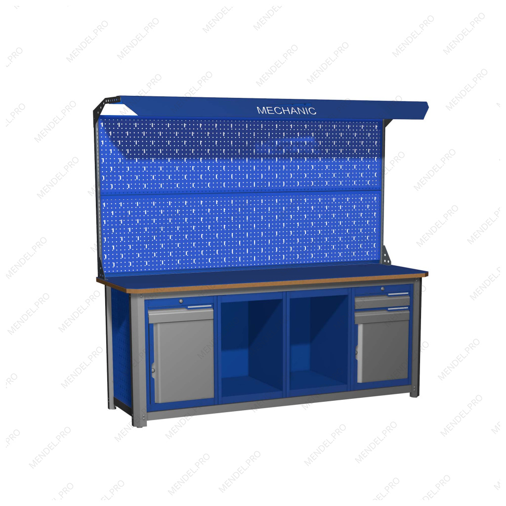 Верстак MECHANIC-М20.1ПС2ПС22Э2С