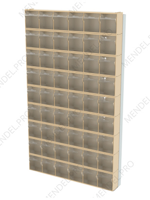 Стойка бежевая настенная Стелла-техник 402-00-09-00-B