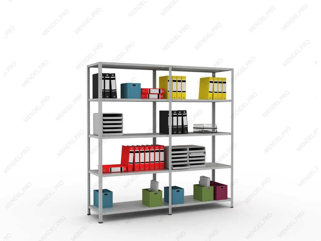 Стеллаж полочный на болтах 1850х1000х300 (4 полки)