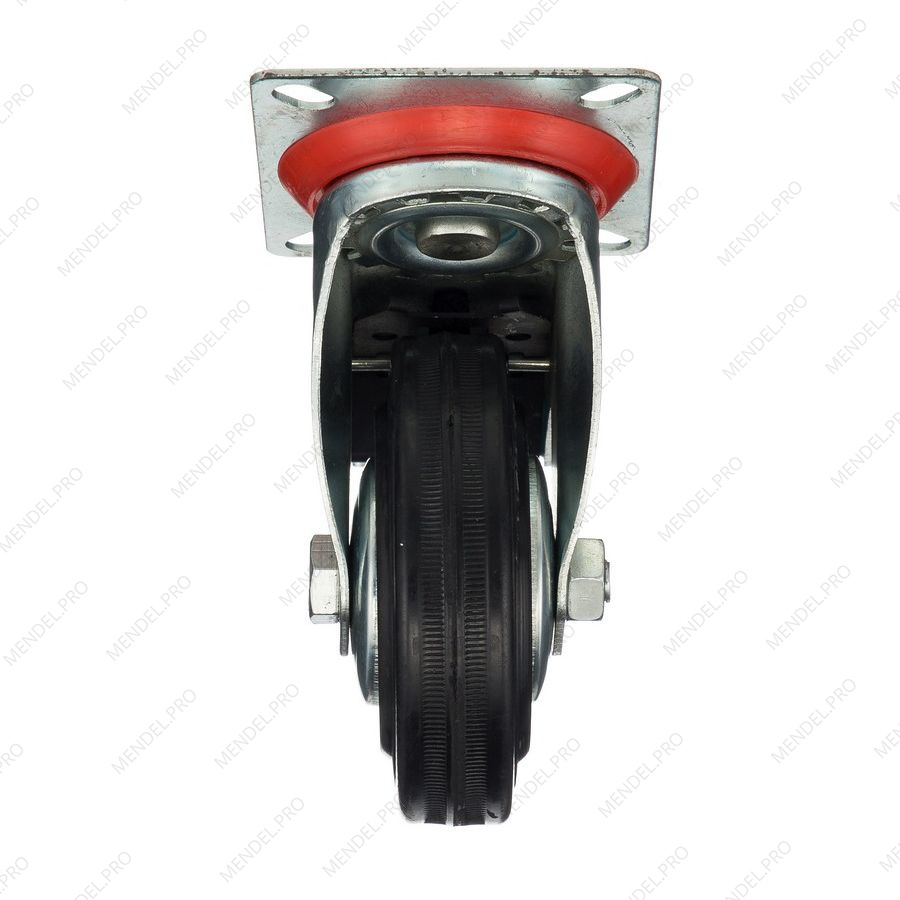 Колесо поворотное с тормозом Стелла-техник 4003-100