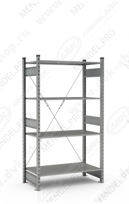Стеллаж СТ-031 1900х1000х500 (4 яруса)