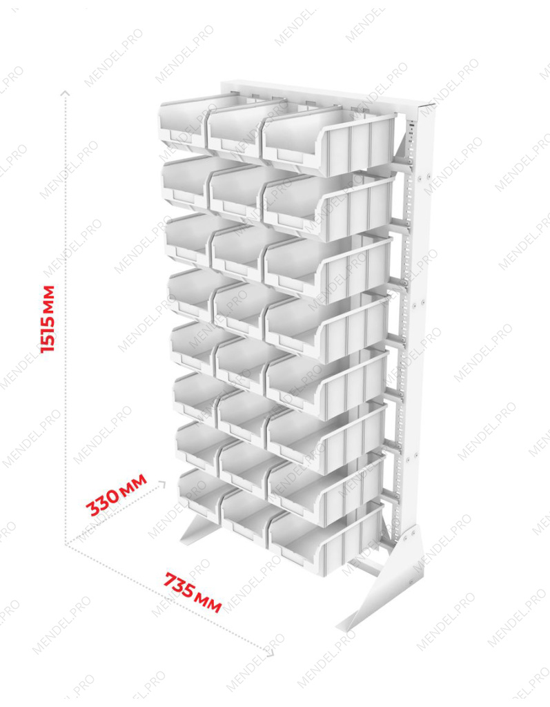 Стойка 735х1500 Стелла-техник А1-04-03-03