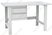 Верстак слесарный с двумя ящиками