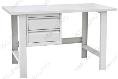 Верстак слесарный с двумя ящиками