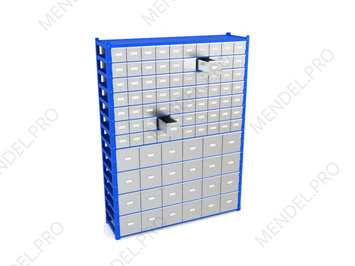 Система хранения с выдвижными ящиками M-BOX 2000.1500.400.M70B24