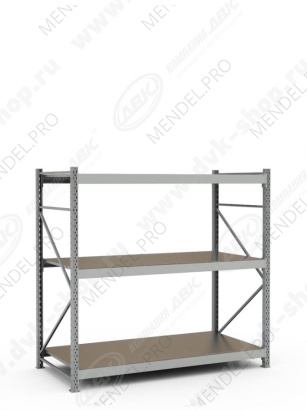 Стеллаж СТ-051 1800х1800х850 (3 яруса)