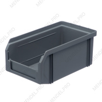 Пластиковый ящик Стелла-техник V-1-серый