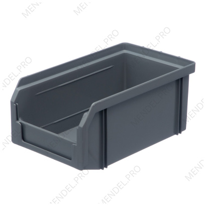 Пластиковый ящик Стелла-техник V-1-серый