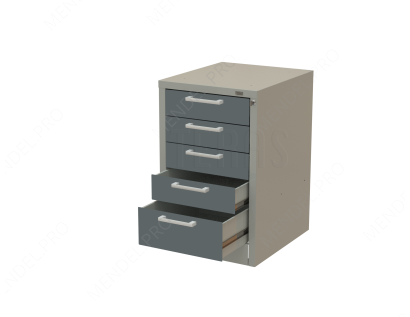 Тумба на 5 ящиков 500x800x590 мм