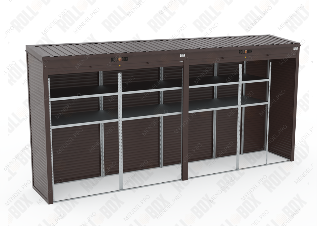 Шкаф уличный ROLL‑BOX VILLAGE ROOF XL-2.1