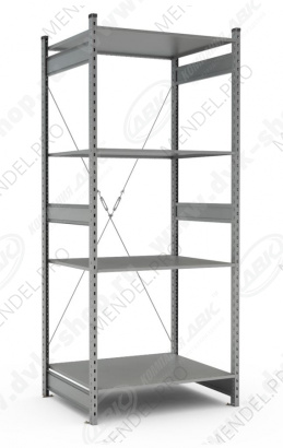 Стеллаж СТ-031 2500х1000х800 (4 яруса)