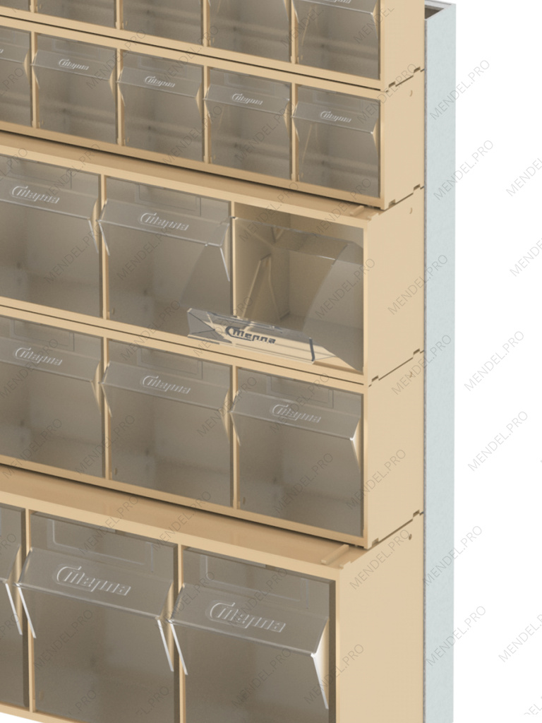 Стойка бежевая настенная/настольная Стелла-техник 401-02-02-01-B