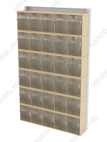 Стойка бежевая настенная Стелла-техник 402-00-00-06-B