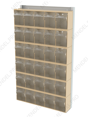 Стойка бежевая настенная Стелла-техник 402-00-00-06-B