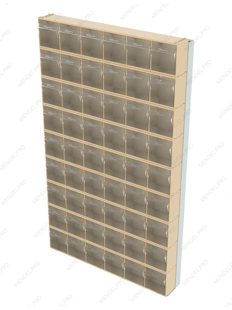 Стойка бежевая настенная Стелла-техник 402-00-09-00-B