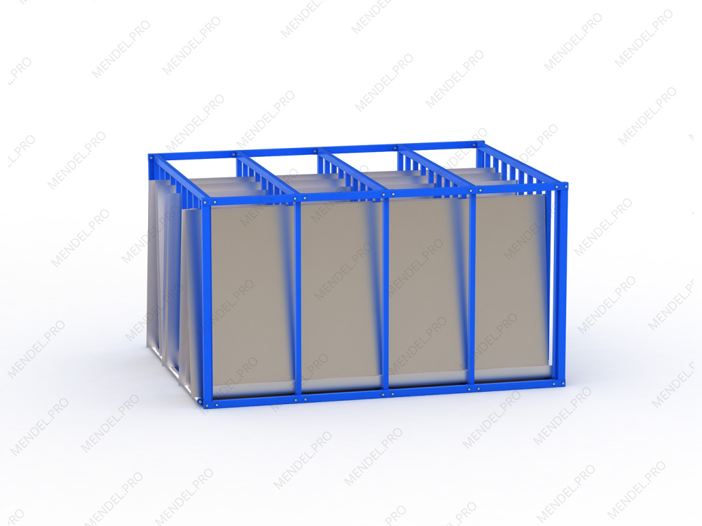 Стеллаж для хранения листового металла STEELOR.V2