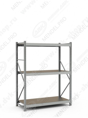 Стеллаж СТ-051 2000х1500х650 (3 яруса)