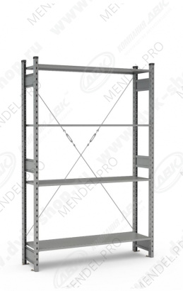 Стеллаж СТ-031 2100х1300х300 (4 яруса)