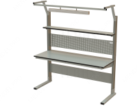 Стол рабочий основной 1800x700 мм серии MODERN + LED-150