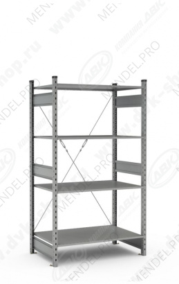 Стеллаж СТ-031 1900х1000х600 (4 яруса)