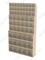 Стойка бежевая настенная Стелла-техник 402-03-03-03-B