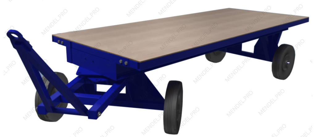 Тележка большегрузная БТ 5 Н 2