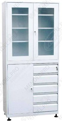 Шкаф для медикаментов с ящиками